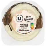 Mothais affiné au lait de chèvre pasteurisé sur feuille de châtaignier25% de MG, 180g