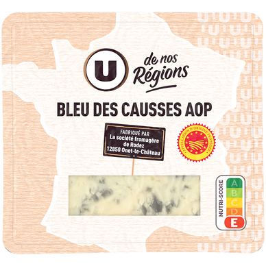 Bleu des Causses AOP lait pasteurisée 30% - 125g