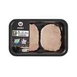 Pavé de porc,  France, 2 pièces, barquette, 200g