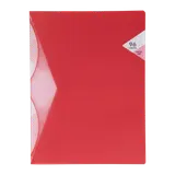 Cahier piqûre 96 pages Seyès rouge - 24x32cm