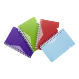 Carnet spirale 9x14cm 5x5 100 pages 90g FSC