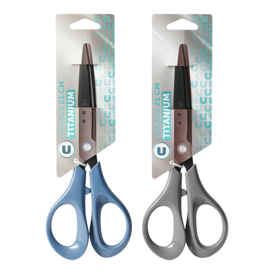 Ciseaux titanium 21cm assortis