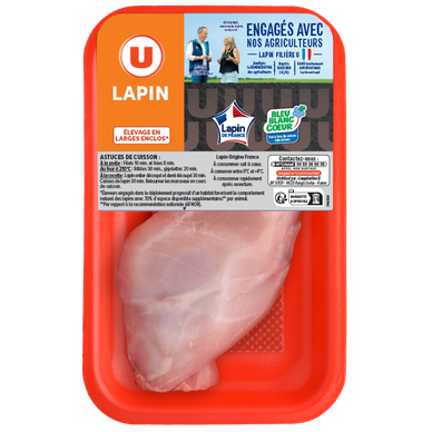 Cuisse de lapin,  France, 1 pièce