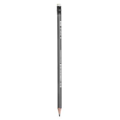Crayon de papier graphite HB embout gomme