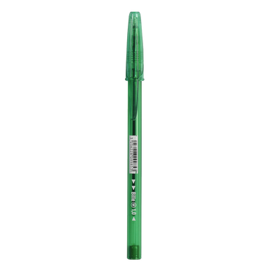 Stylo bille pointe moyenne 1,0mm vert