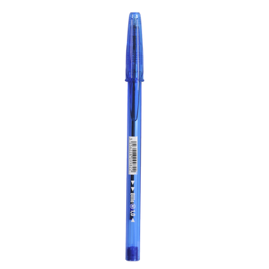 Stylo bille pointe moyenne bleu