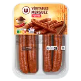 Merguez forte boeuf/mouton,  4 pièces, 220g