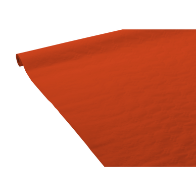 Nappe rouleau papier terracota - 7x1,18m