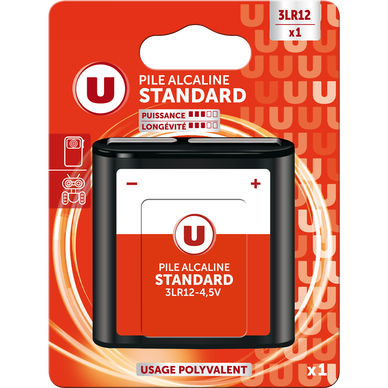 Pile U standard 3lr12 4,5v