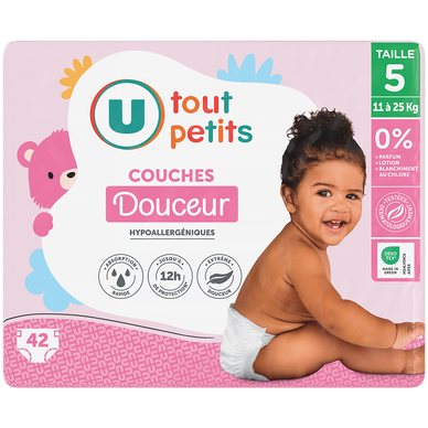 Couches T5 douceur plus - 11/25kg - x42