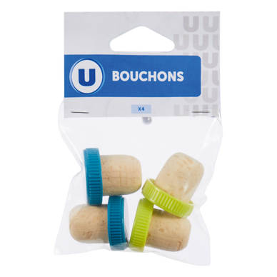 Bouchon collerette x4