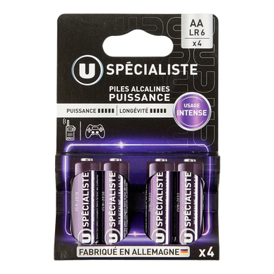 Pile Spécialiste LR6 x4