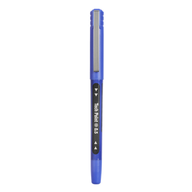 Stylo roller pointe aiguille 0,5mm bleu