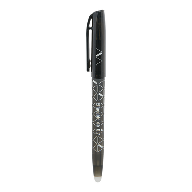 Stylo bille effaçable gel m 0,7mm noir