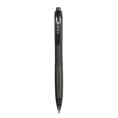 Stylo bille rétractable corps soft touch noir