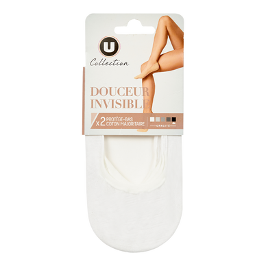 Lot de 2 proteges bas douceur coton