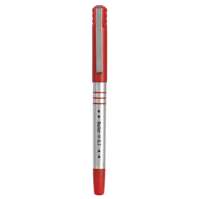 Stylo roller pointe moyenne 0,7mm rouge