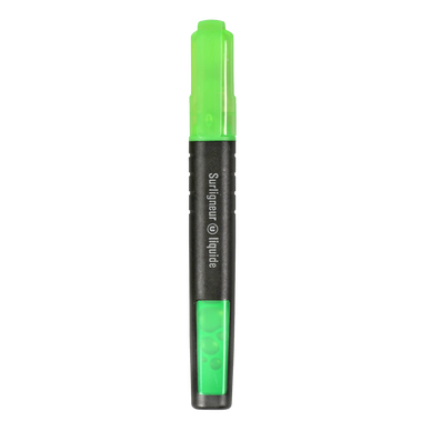 Surligneur fin encre verte liquide