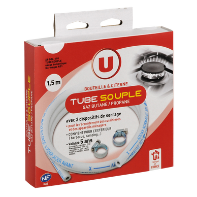 Tube souple pour Gaz butane / propane 1,5M