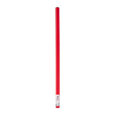 Nappe rouleaux toucher tissu 1,38x5m rouge