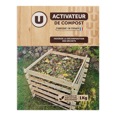 Activateur de compost U 1kg - utilisable en agriculture biologique