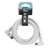 Prolongateur TV 5m 9,52mm fiches coudées