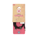 Rallonge jack U 3,5mm 3m