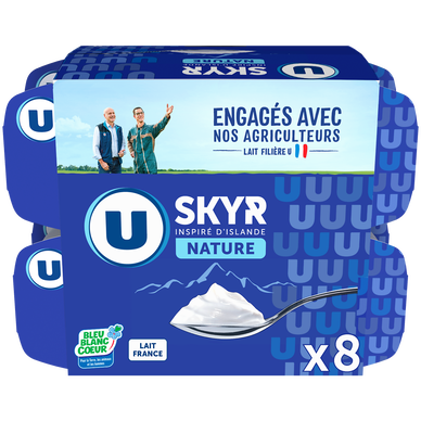Skyr nature U 8x100g