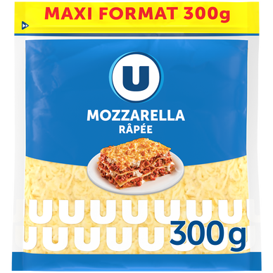 Mozzarella râpée U 300g