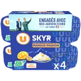 Shyr mangue passion lait pasteurisé 4x100g