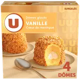 Dômes glacés vanille Ux4 300g
