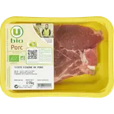 Porc - Côte échine BIO,  France, 1 pièce
