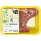 Porc - Côte première BIO,  France, 2 pièces