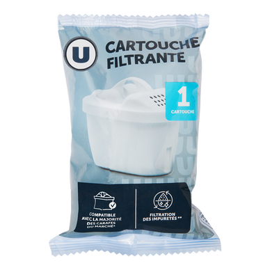 Cartouche filtrante ovale U