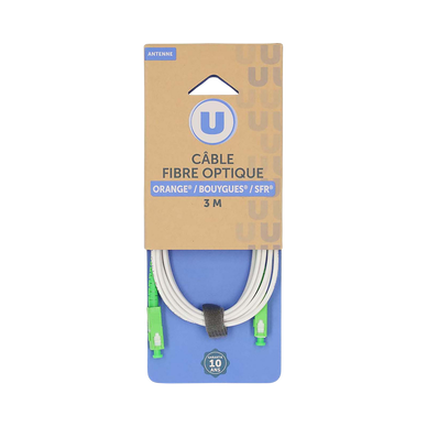 Câble fibre U Orange-Bouygues-SFR 3m LPC NE496