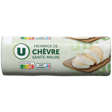 Fromage au lait pasteurisé Bûche de chèvre Ste Maure  23%mg, 200g