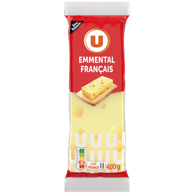 Emmental français pasteurisé, 400g