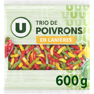Trio de poivrons U 600g