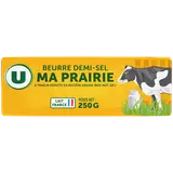 Beurre demi-sel à teneur réduite en matière grasse Ma Prairie  60%mg,250g