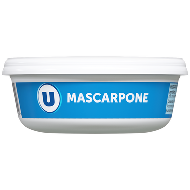 Mascarpone au lait pasteurisé  36%mg, 250g