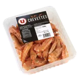 Crevette cuite, Penaeus spp,  50/70, élevée en Amérique Sud/Centrale,barquette 500g