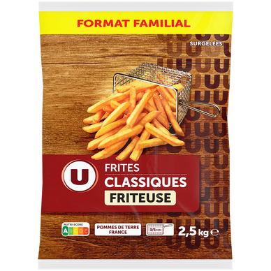 Frites traditionnelles - sachet de 2,5kg - - pour friteuse