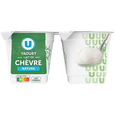 Yaourt au lait de chèvre nature  4x125g