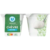 Yaourt au lait de chèvre nature  4x125g