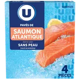 Pavés de saumon sans peau  500g