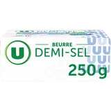 Beurre demi-sel 80%MG Bleu Blanc Coeur, plaquette 250g