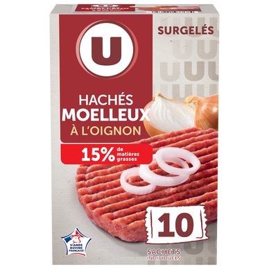 Haché Burger le savoureux à l'oignon 10x100g