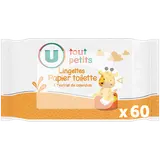 Lingettes papier toilette - x60