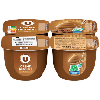 Crème dessert au café  4x125g