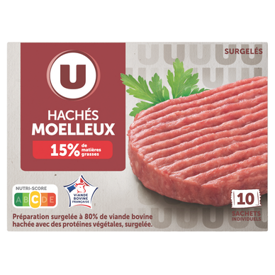 Haché moelleux, 10x100g